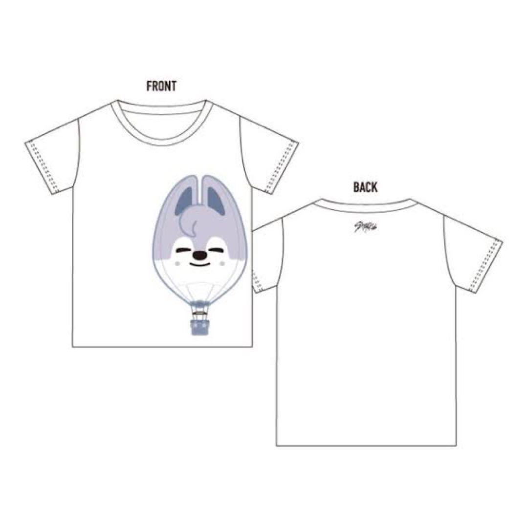 StrayKids スキズ バンチャン Tシャツ ウルフチャン ポップアップ Stray Kids ウルフチャン Tシャツ バンチャン - メルカリ