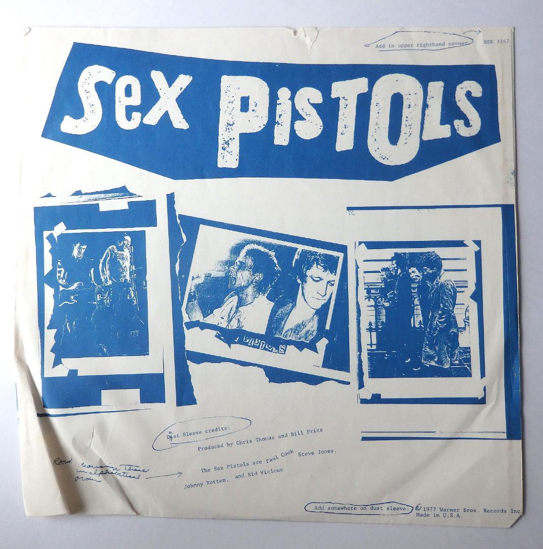 Sex Pistols セックス ピストルズ 勝手にしやがれ LPレコードUS