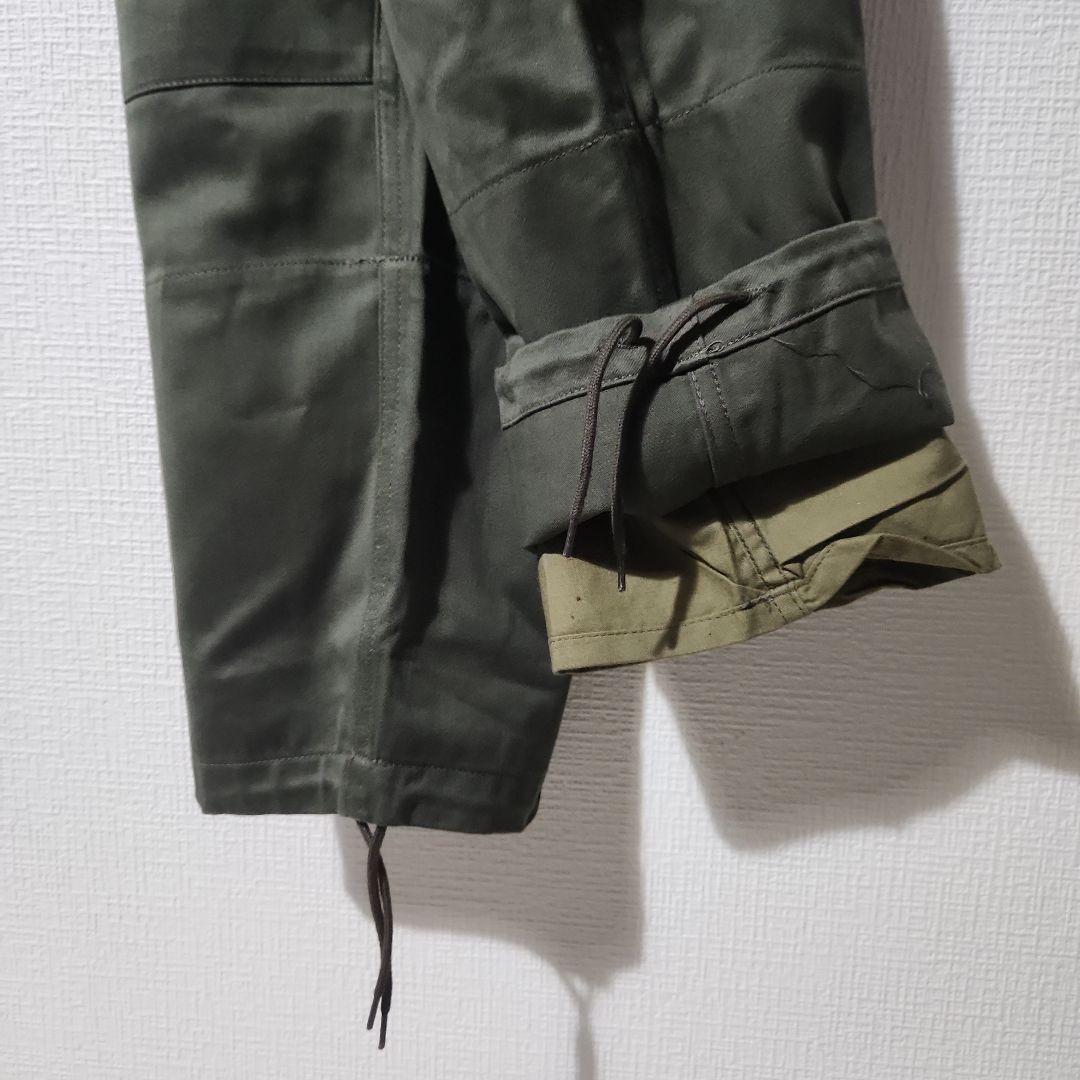 実物 デッドストック フランス軍 M-64 カーゴパンツ