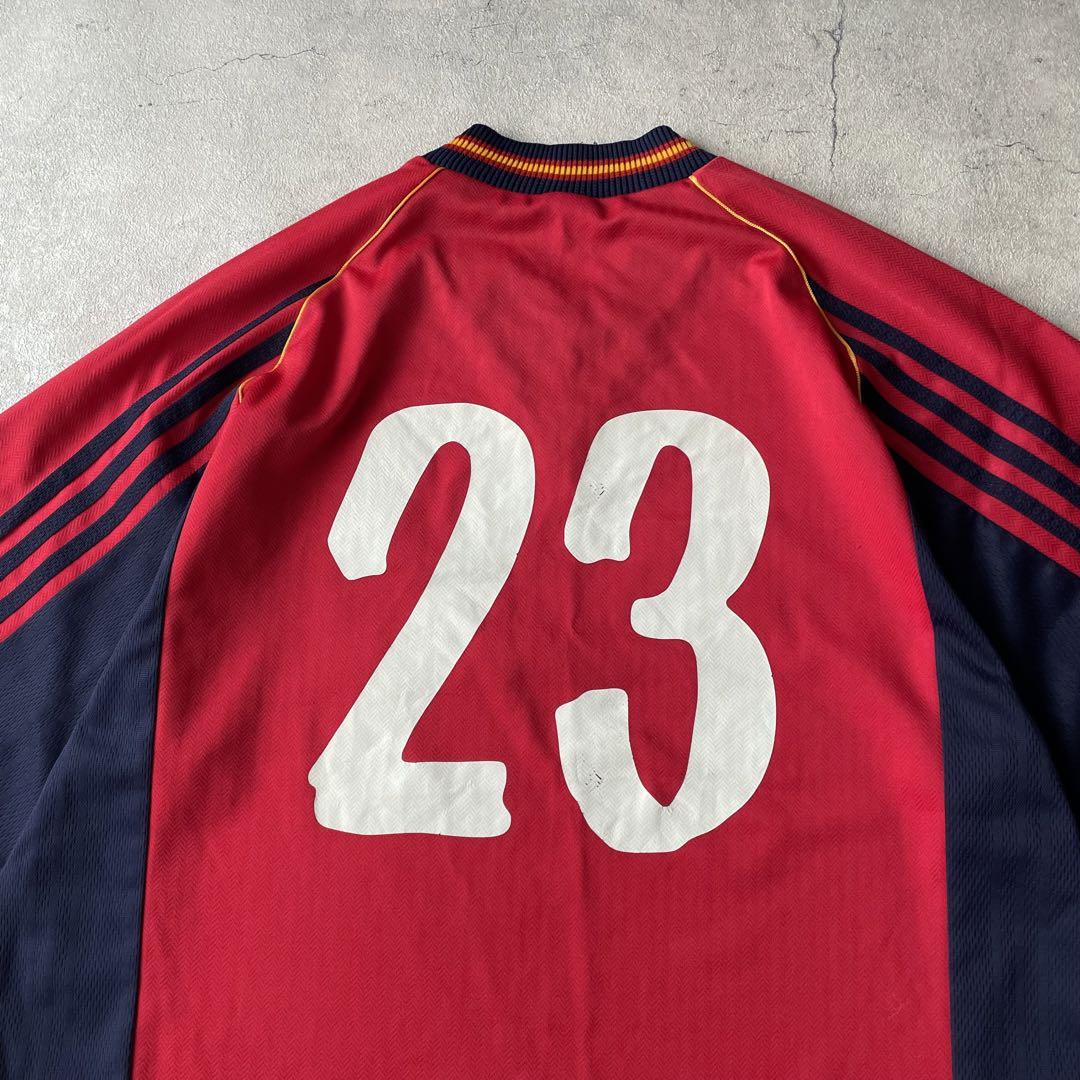 90's adidas アディダス スペイン代表 ユニフォーム ポルトガル製