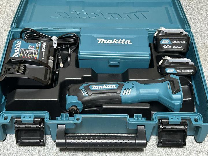 ◆ほぼ新品。マキタマルチツール10.8V TM30DSH＋4.0Ahとオマケ