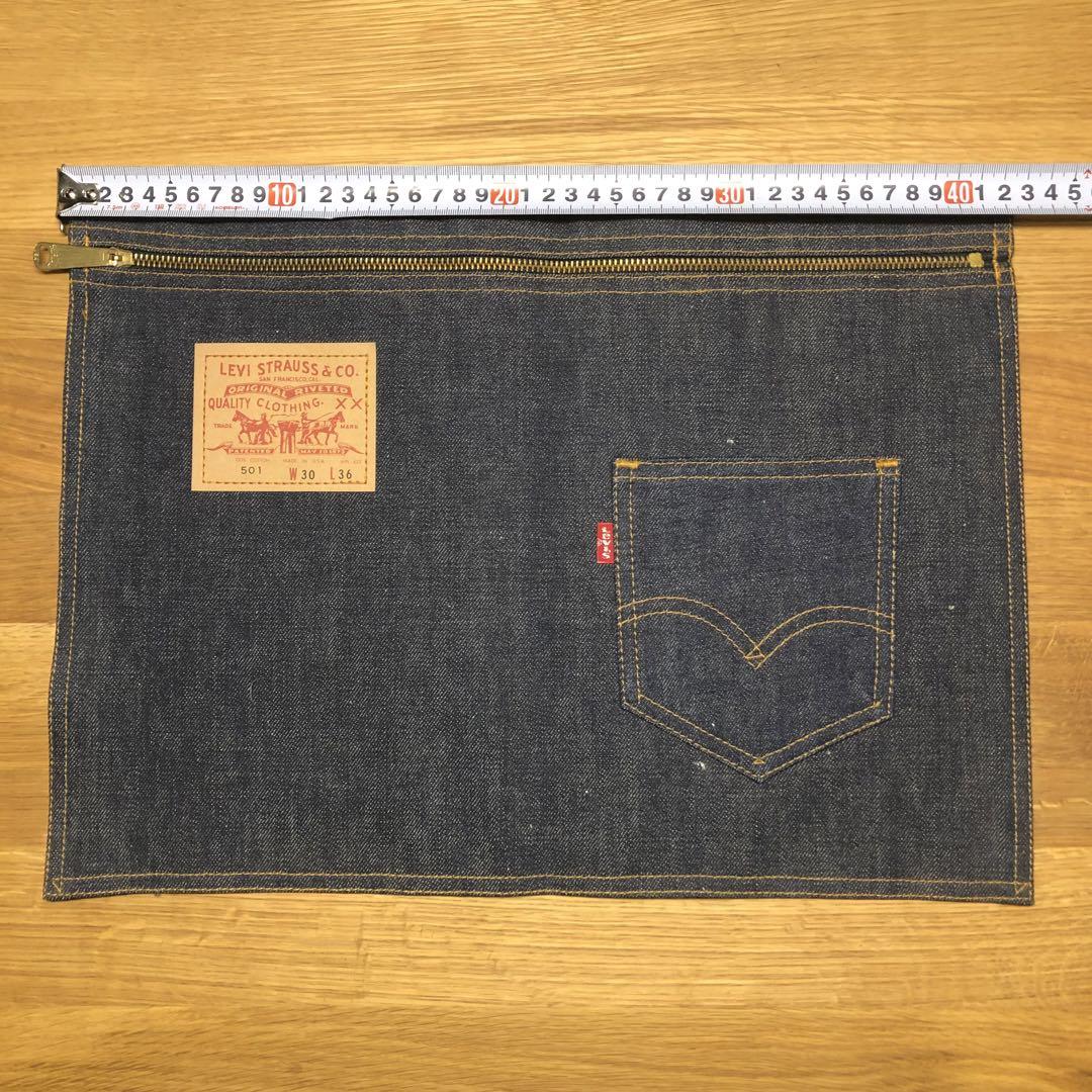 Levi's 501 デニムクラッチバッグ W30 L36 - メルカリ