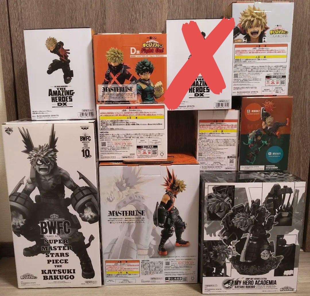 僕のヒーローアカデミア フィギュアまとめ　セット Amazon.co.jp: 僕のヒーローアカデミア 爆豪勝己 かっちゃん