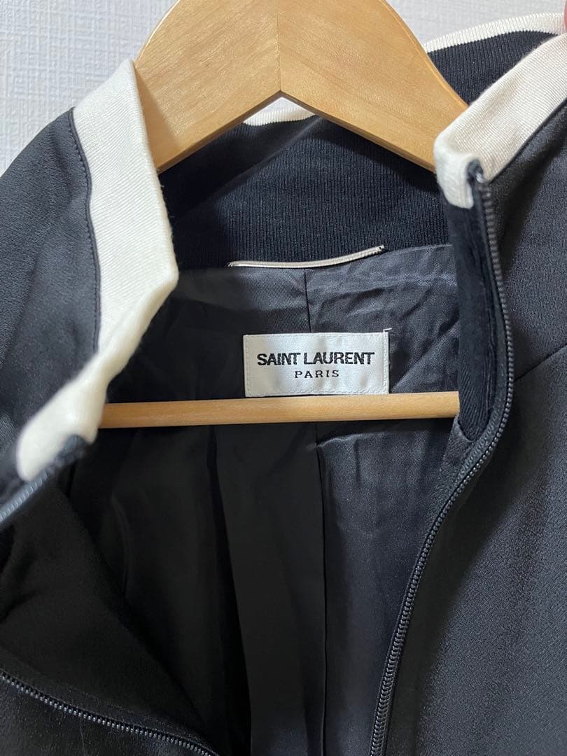 SAINT LAURENT ブラック ナイロン ジャケット SAINT LAURENT ブラック ナイロン ジャケット