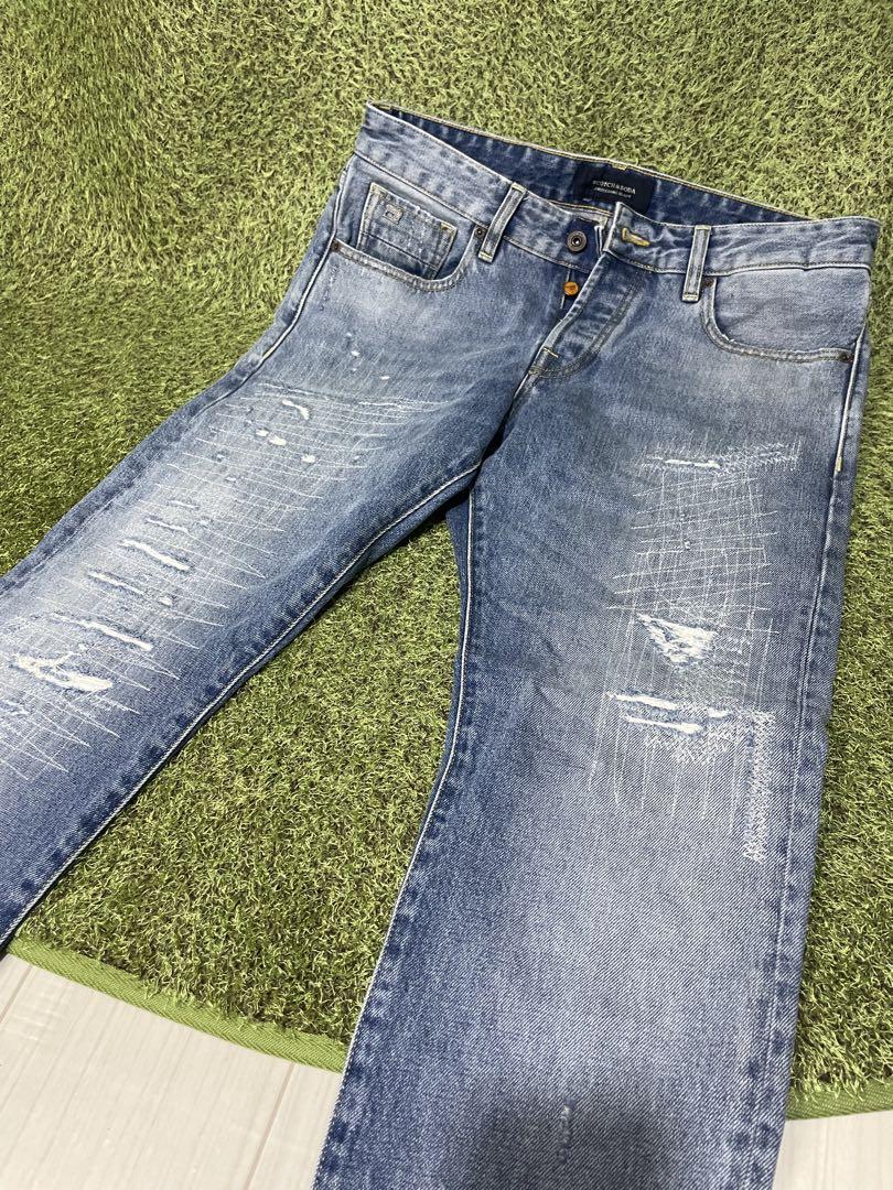 格安！⭐️ダメージデニム　スコッチアンドソーダ デニムパンツ