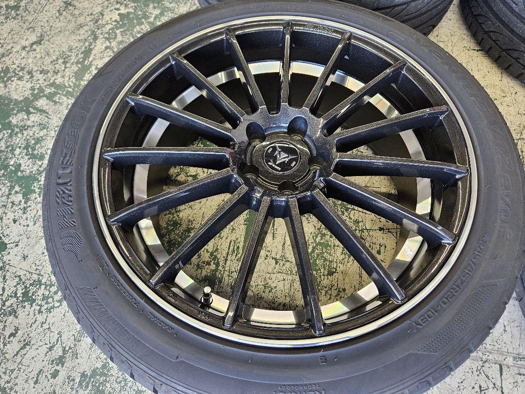 WORK RYVER F015 　20インチ　245/45R20　ホイールセット