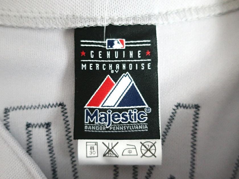 ■Majestic マジェスティック MLB ヤンキース 田中 ユニフォーム L