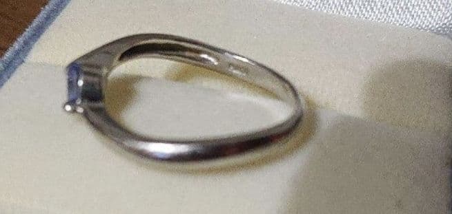 タンザナイト プラチナリング