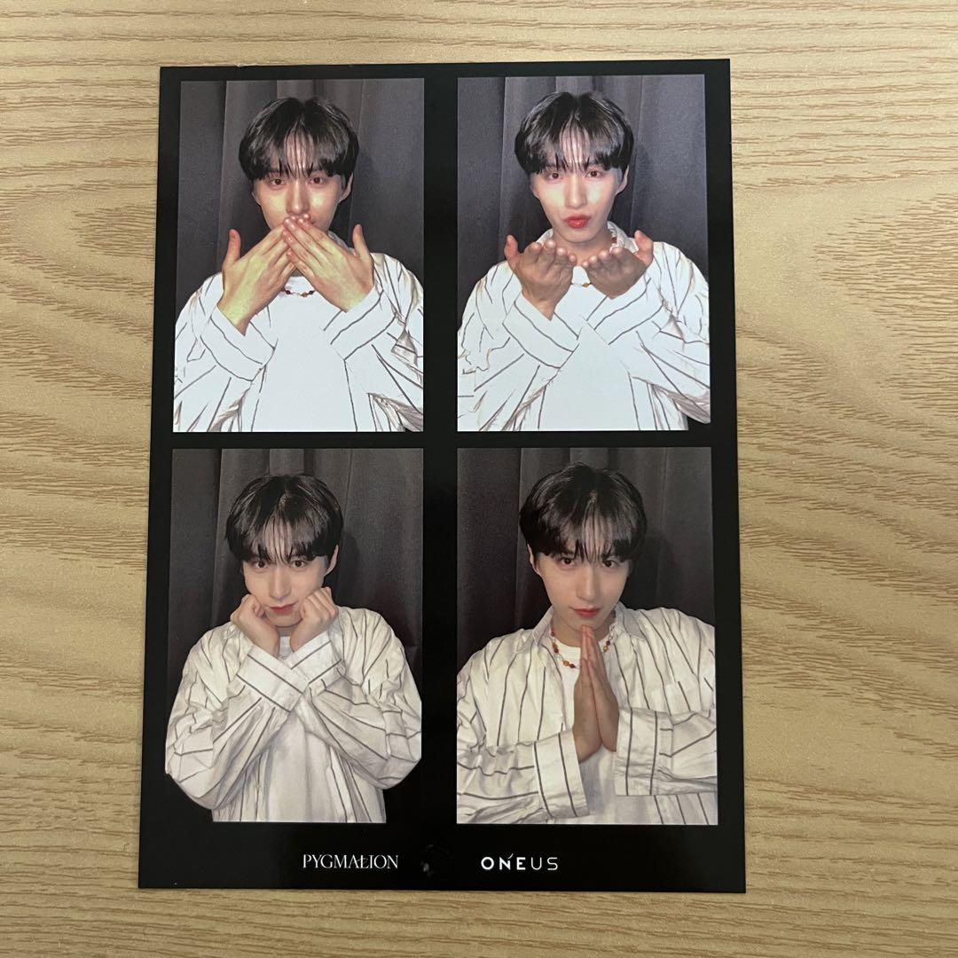 ONEUS PYGMALION Dear my muse 3.0選者特典ファヌン ONEUS PYGMALION Dear my muse 3.0選者特典ファヌン