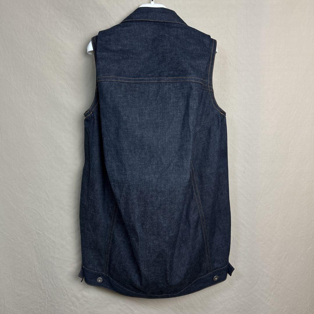 sacai 24ss デニム ベスト ジャケット アウター トップス 1 S M