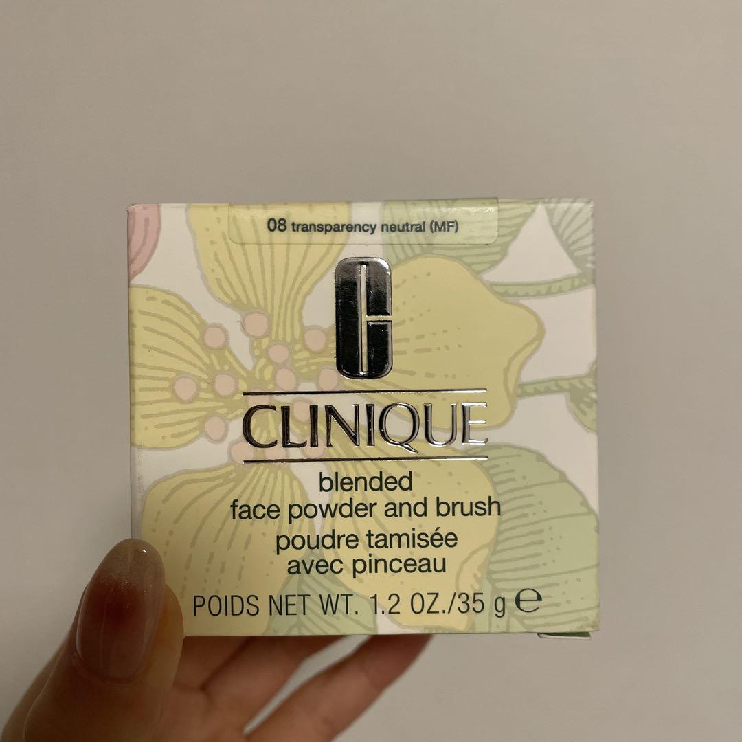 【新品未使用未開封】クリニークブレンデッドフェイスパウダー  35g 08番