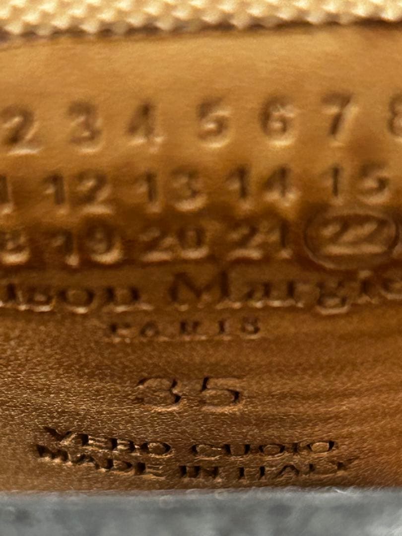 Maison Margiela メゾンマルジェラ オープントゥ レザーブーツ Maison Margiela メゾンマルジェラ オープントゥ レザーブーツ