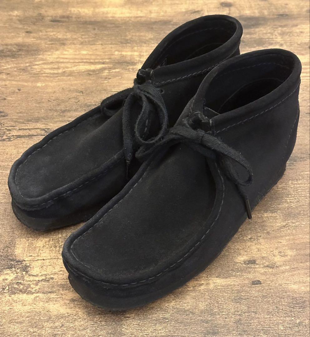 Clarks クラークス ワラビーブーツ ブラック(表記26.5cm)