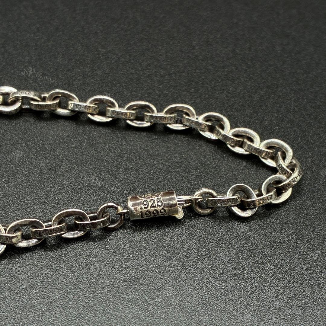 【新品】Chrome Hearts ペーパーチェーン ブレスレット 7インチ