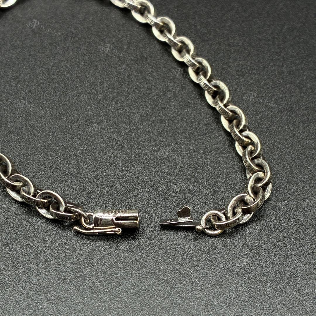 【新品】Chrome Hearts ペーパーチェーン ブレスレット 7インチ