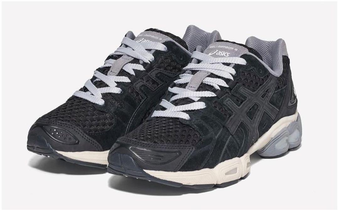 ENNOY asics GEL-NIMBUS 9  BLACK 26.5cm