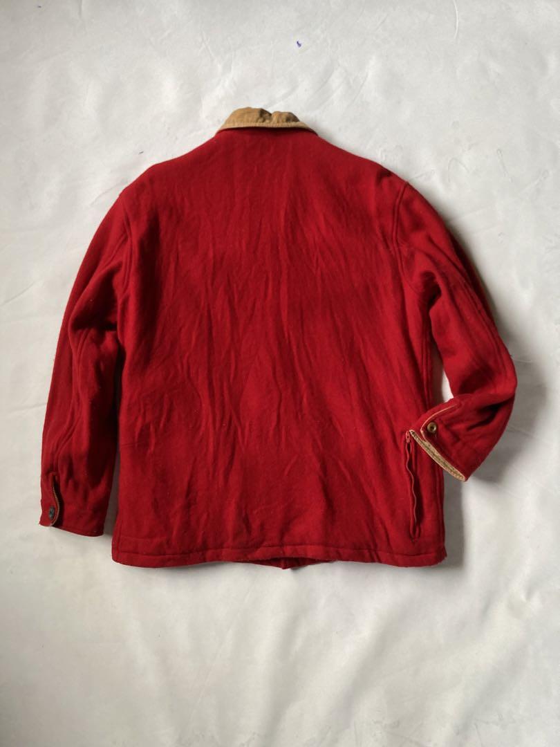 80s90s Polo ワーデン・ジャケット チェンジ・ボタン 一点物