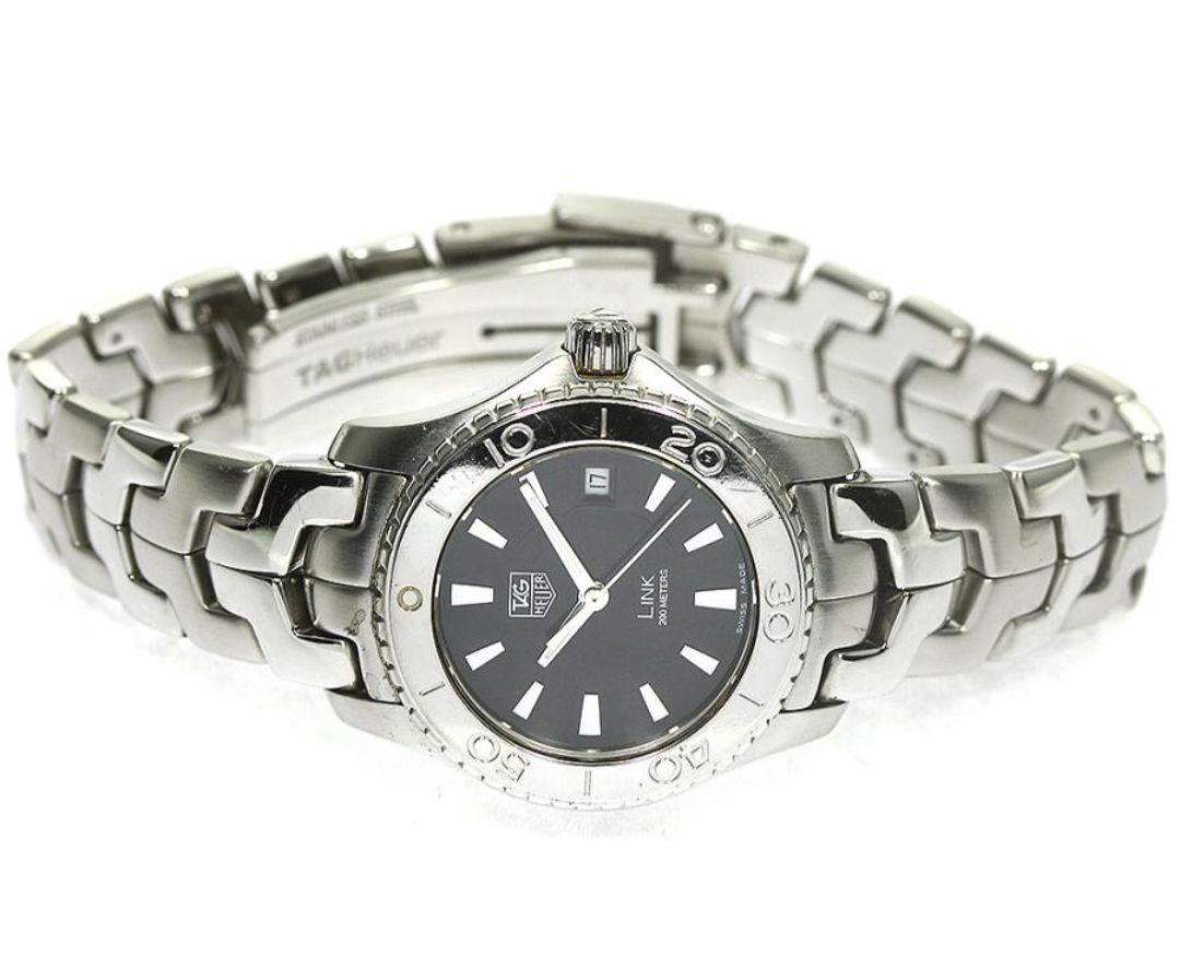 「かわいい～！」 TAG HEUER リンク デイト レディース腕時計 クオーツSS WJ1314 時計