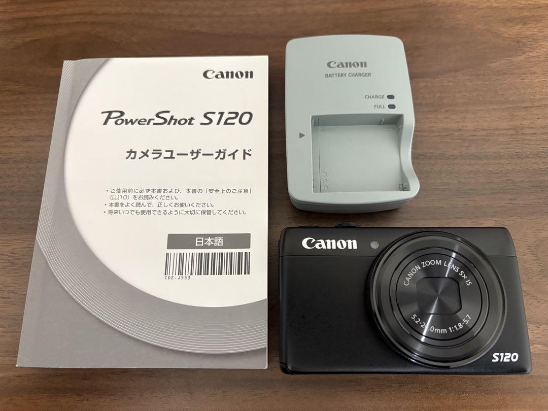キャノン　PowerShot S120(ブラック)