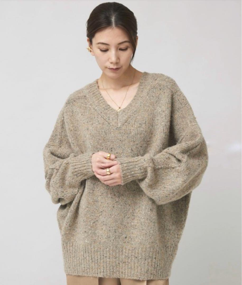 美品 ◆ Curensology カレンソロジー 定価2,4万 ニット ベージュ