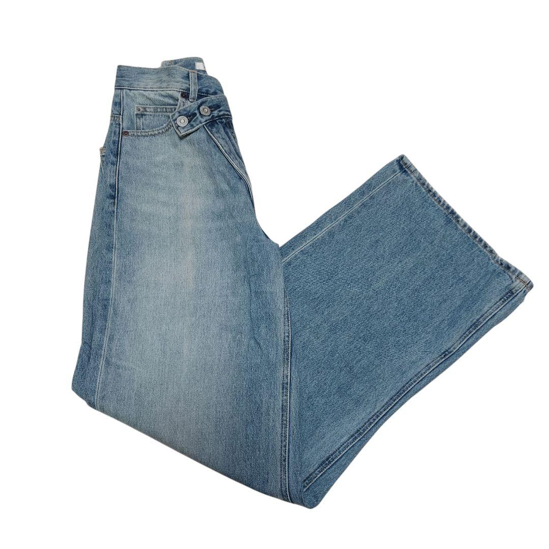 【moussy】CROSS WAIST WIDE STRAIGHT 2サイズ