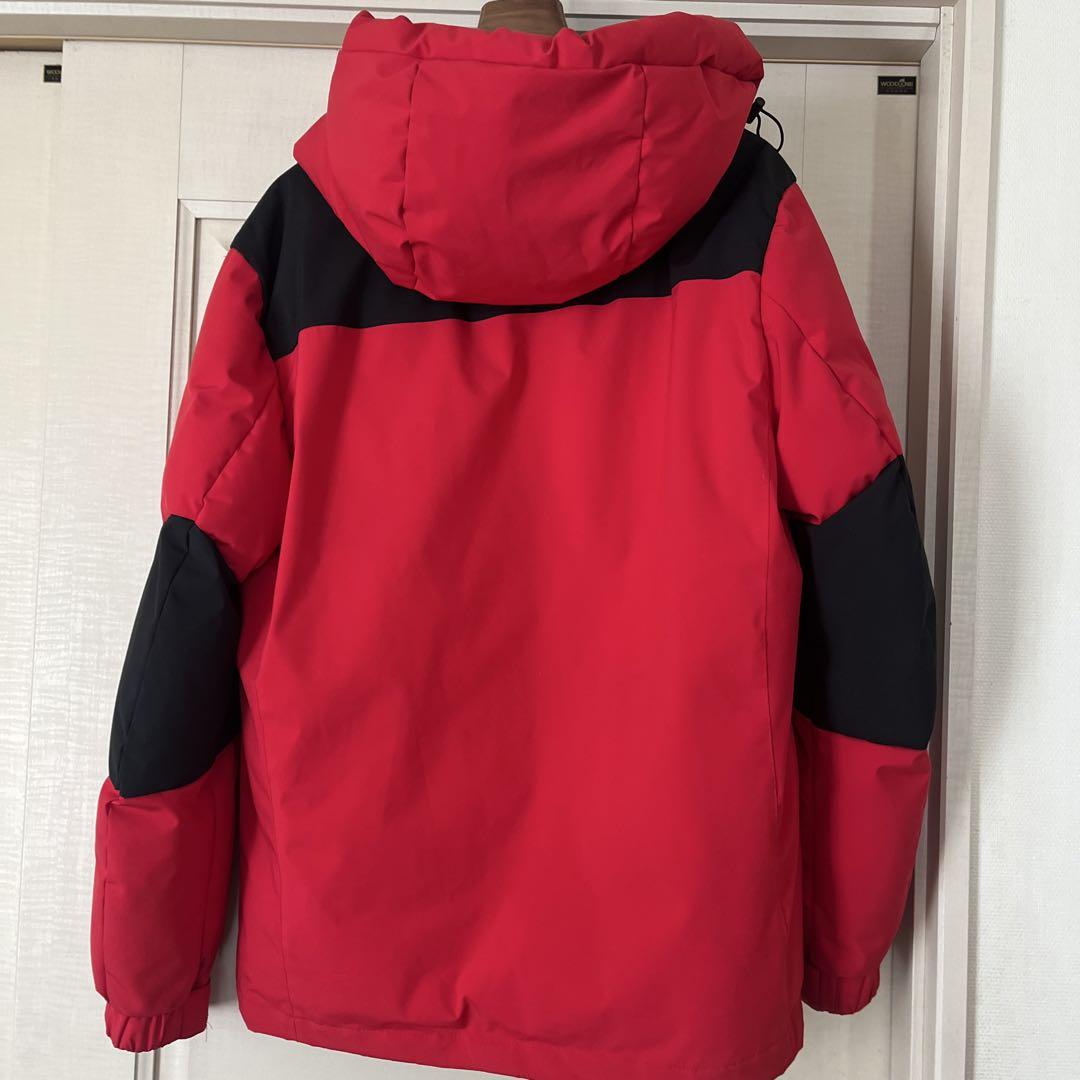 Suggestion マウンテンパーカー ダウン 赤L