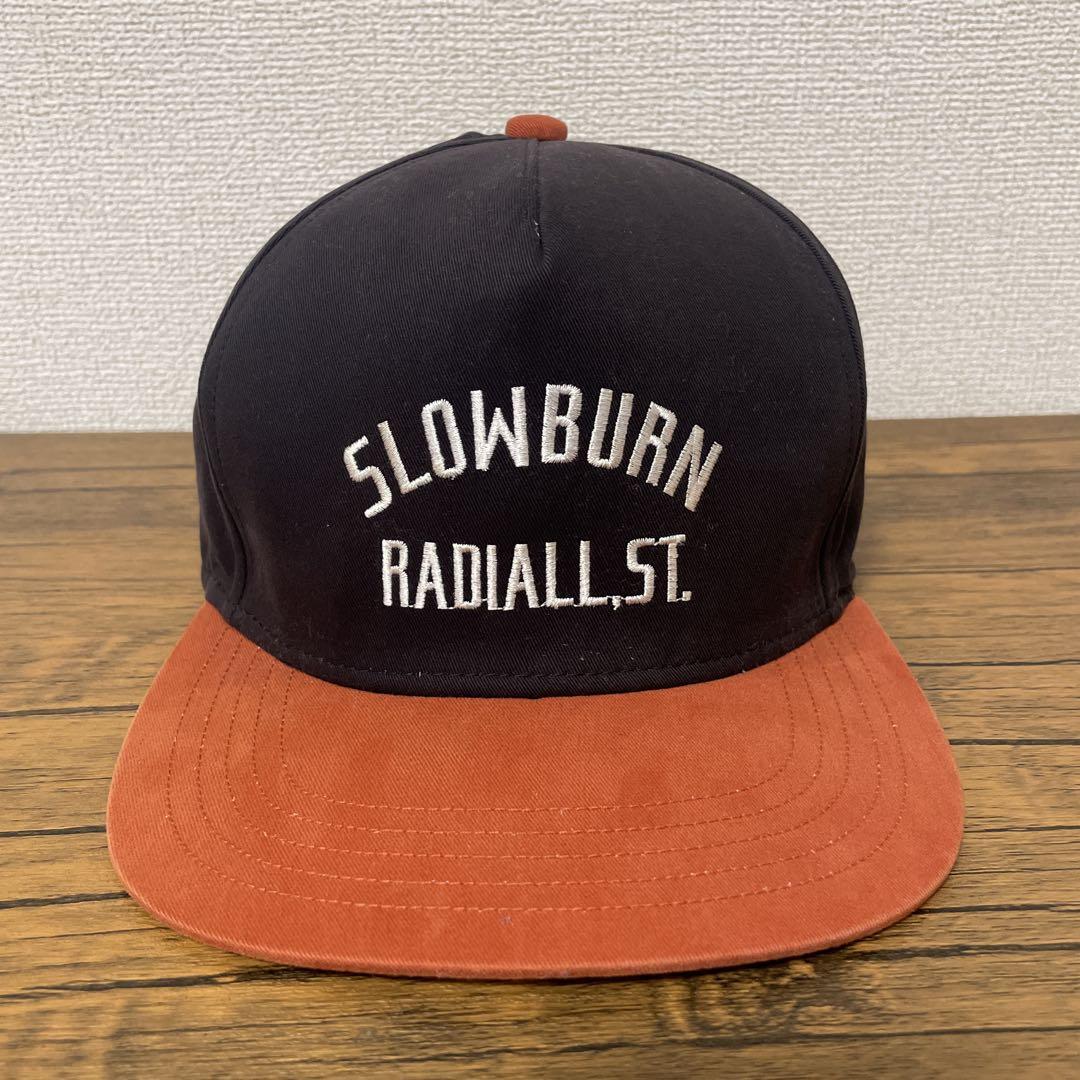ラディアル radiall キャップ 黒/オレンジ