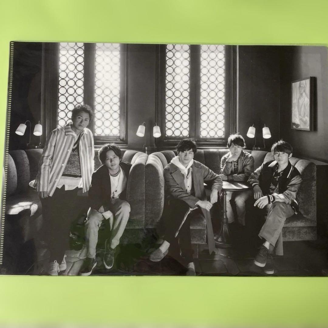 景品　#嵐 クリアファイル　横22センチ　ARASHI 景品#嵐 クリアファイル横22センチARASHI