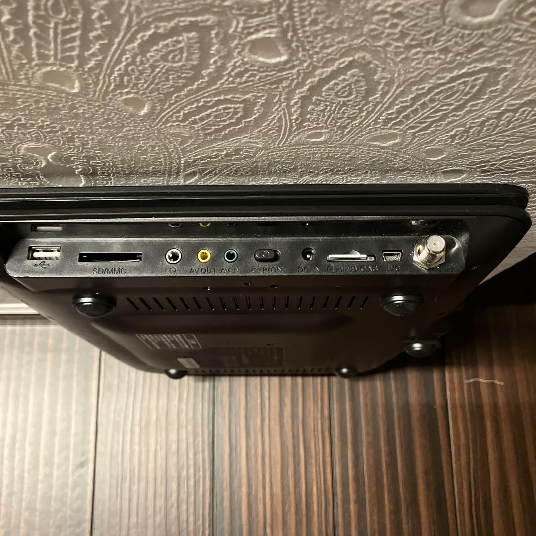 ASTEX 14インチポータブルDVDプレーヤー AS-14TVR01 プレーヤー