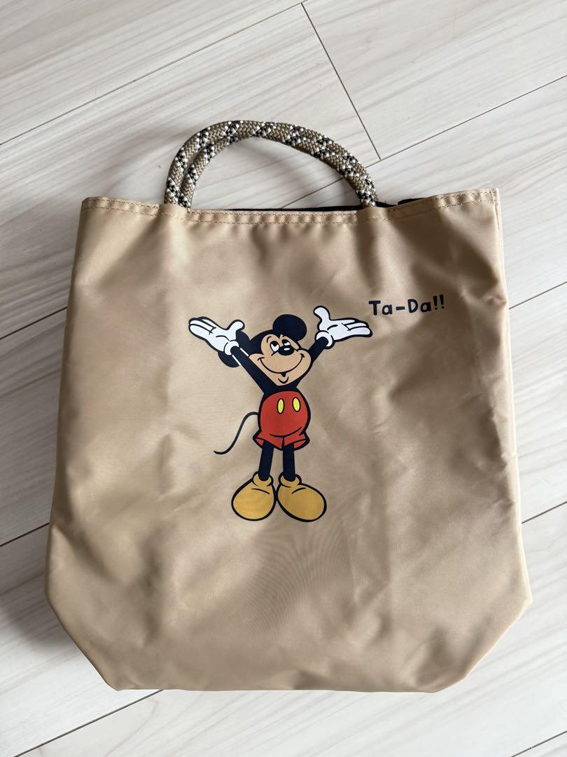 ミッキー・コラボ☆NOMADIS／トートバッグ・JORNAL・新品未使用 ⋆ NOMADIS ✦ コラボ JORNAL ミッキー トートバッグ｜新品