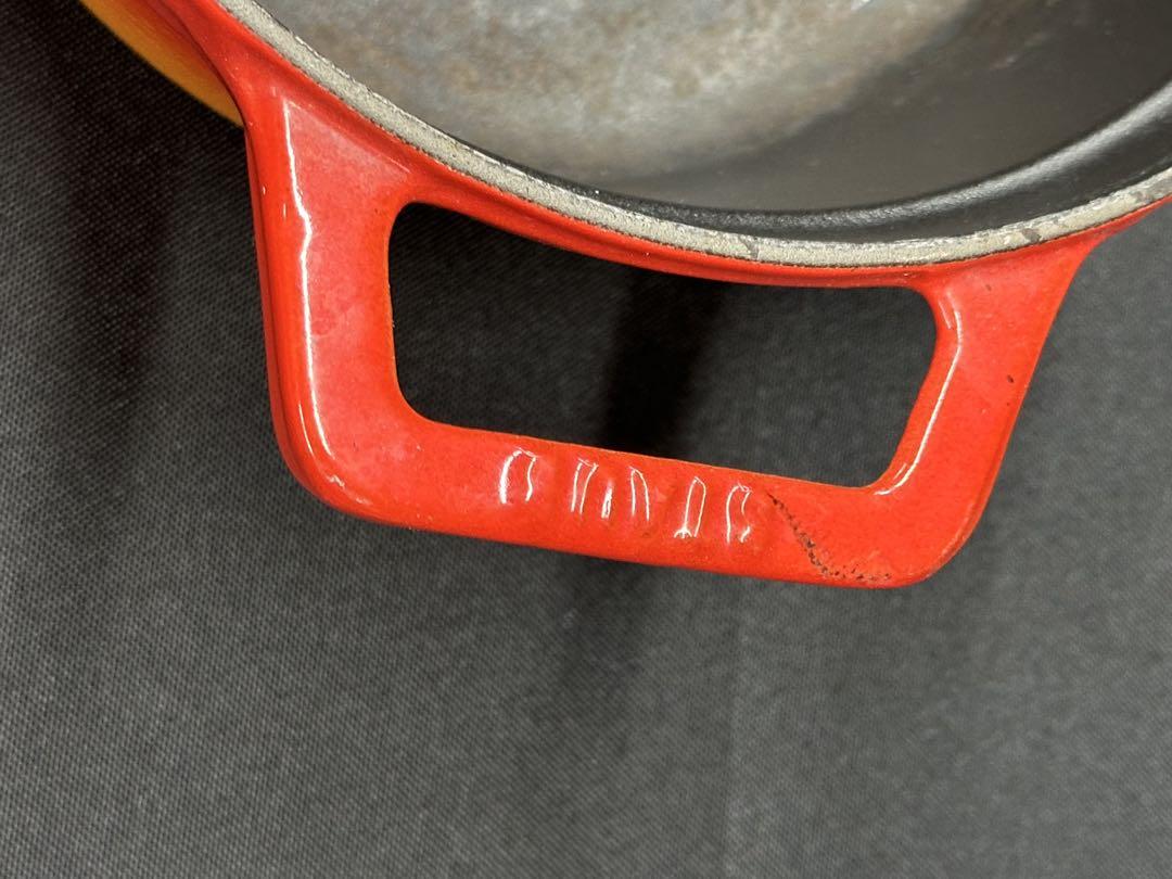 【USED】STAUB ストウブ　フランス製　両手鍋　20cm IH可