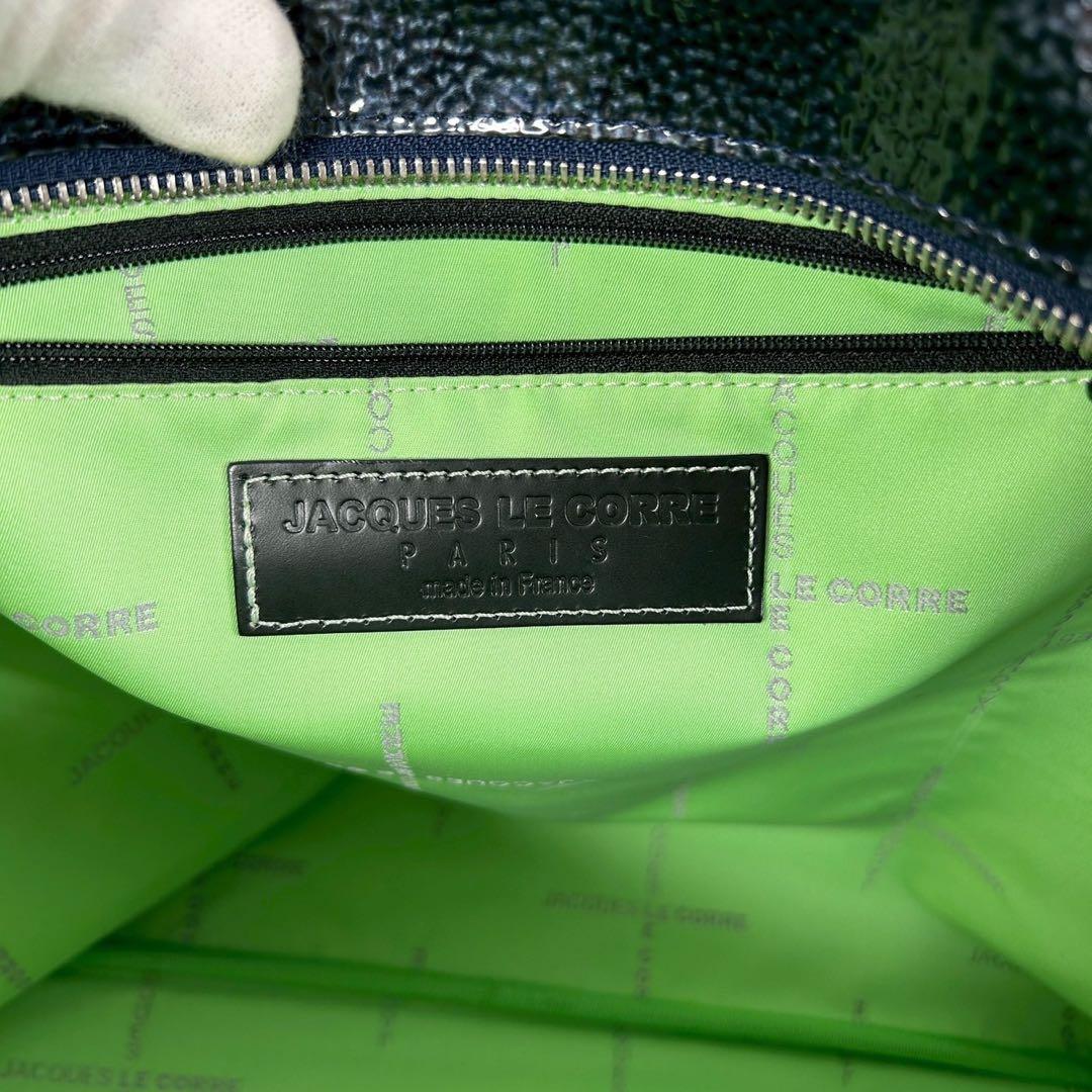 ジャックルコー ハンドバッグ リスボン ブラック 牛革 レザー エナメル A4可