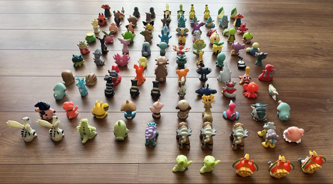 ポケモン指人形 205体セット 【初代〜金銀・ホウエン頃までの豪華まとめ売り！】 ポケモン指人形 205体セット 【初代〜金銀・ホウエン頃までの