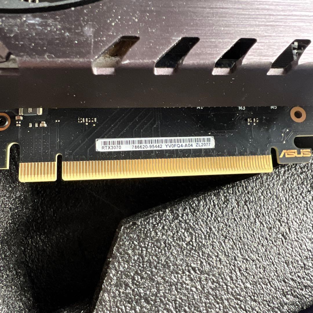 【動作確認】ASUS TUF Gaming GeForce RTX 3070OC 【動作確認】ASUS TUF Gaming GeForce RTX 3070OC