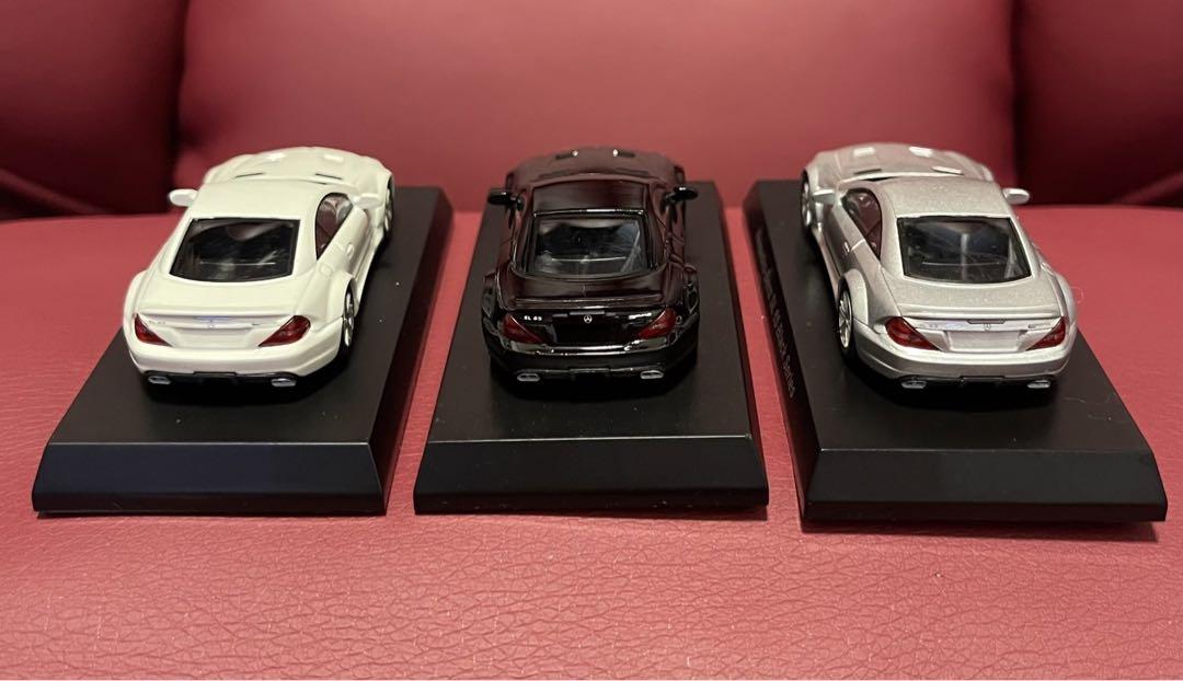 京商　1/64 メルセデスベンツ　SL65 ブラックシリーズ　3色セット