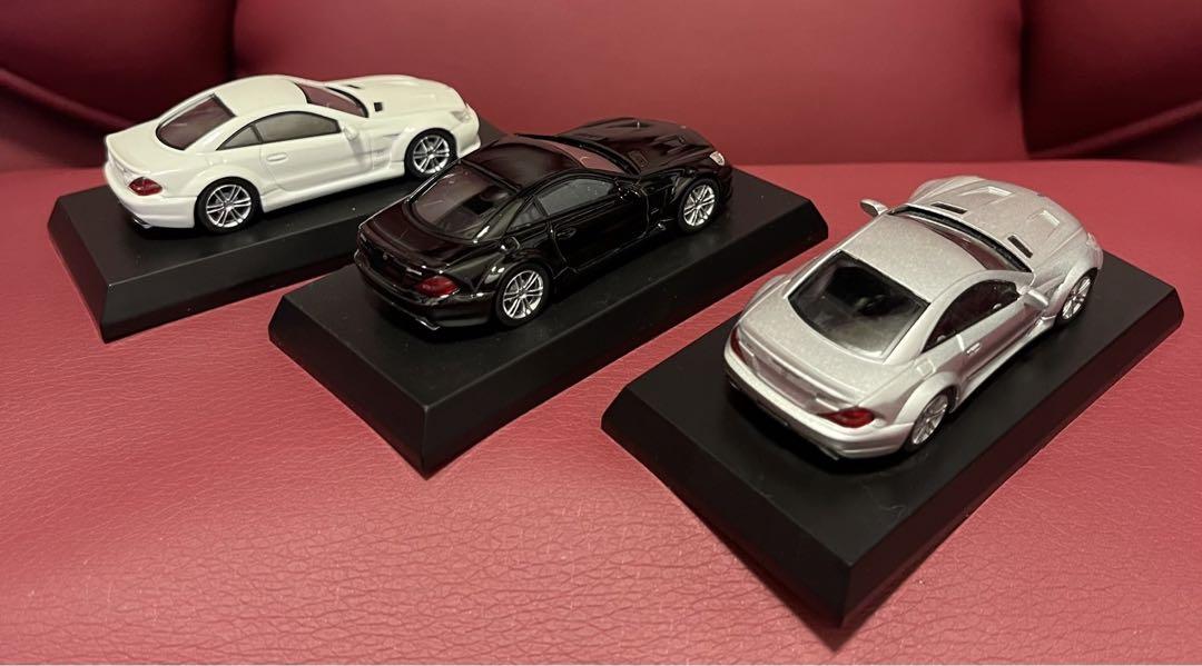 京商　1/64 メルセデスベンツ　SL65 ブラックシリーズ　3色セット