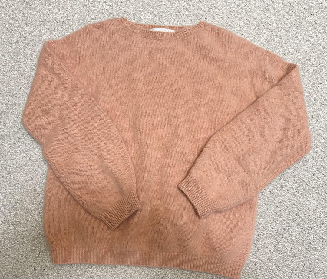 Spick&Span ピンク クルーネック セーター