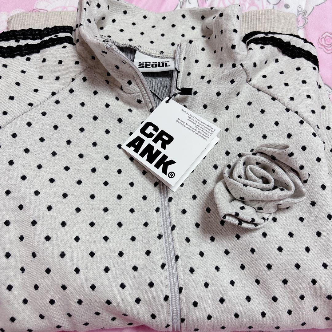 CRANK】ROSE DOT TRACK JACKET | OUR BRAND,CRANK | PRESSING