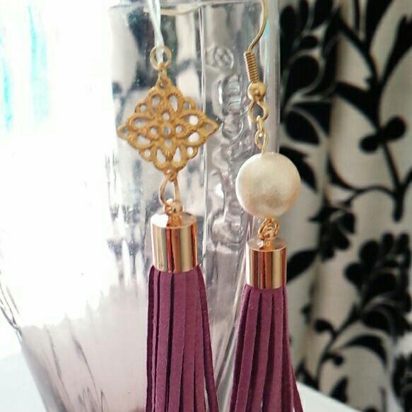 ✨ロングタッセルピアス✨