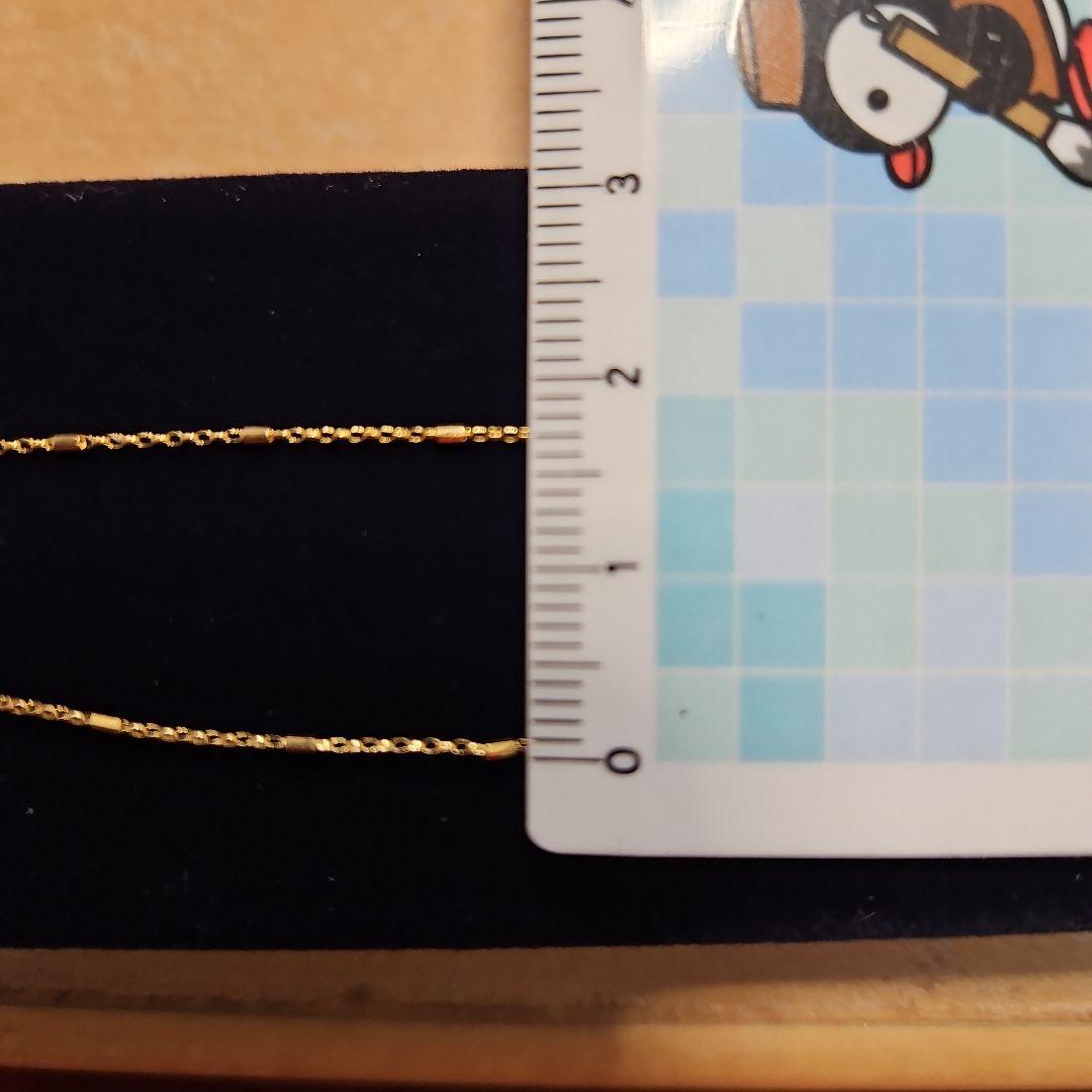 デザインチェーンネックレス目立った傷や汚れなし