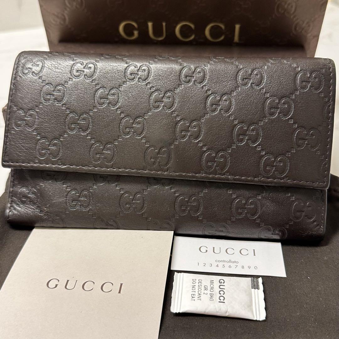 超良品‼️ グッチ GUCCI 財布 長財布 シマレザー 長財布 超良品‼️ グッチ GUCCI 財布 長財布 シマレザー 長財布