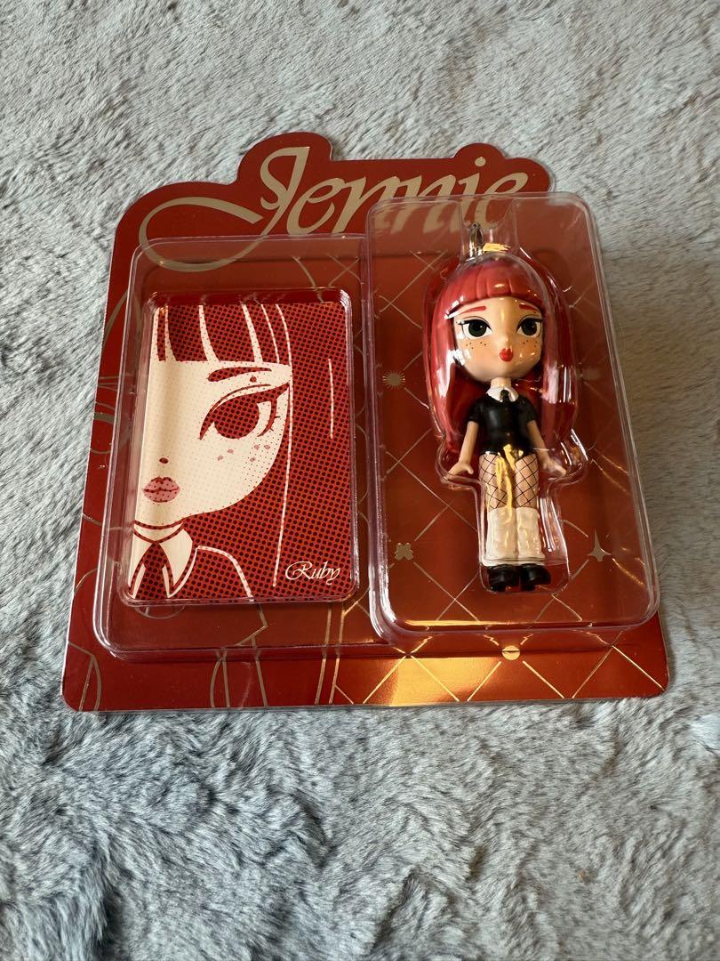 ジェニ jennie ruby フィギュア キーチェーン トレカあり 新品未