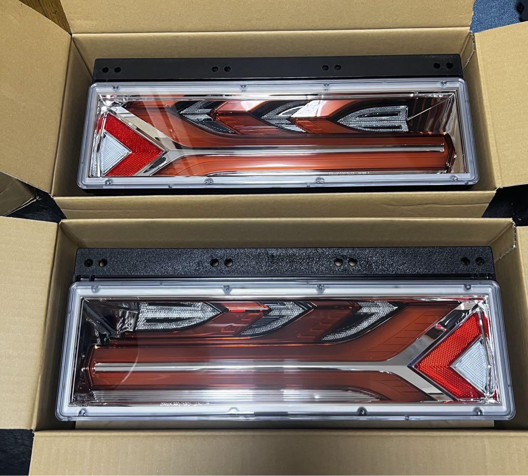 小糸製作所　流鏑馬シーケンシャルターン　メッキバージョン　左右セットパーツ