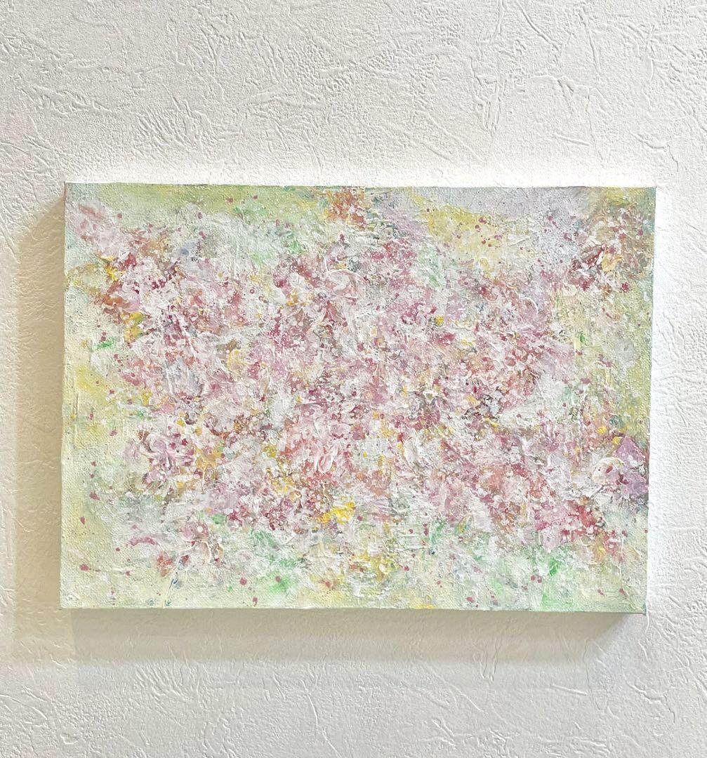 キャンバスアート 原画 「紫陽花」 アクリル画 絵画 KIKO 通販