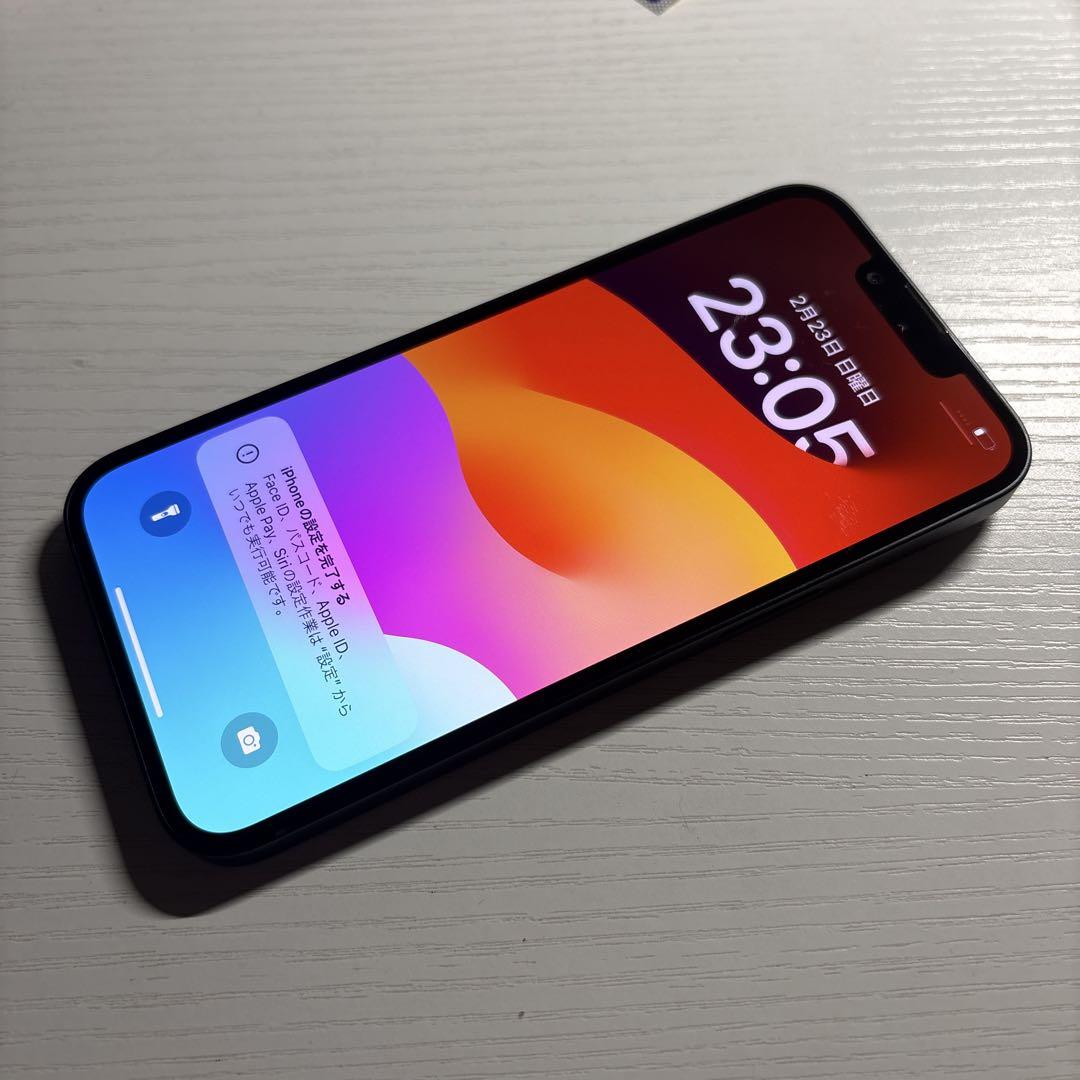 iPhone 14 128GB ミッドナイト SIMフリー 極美品