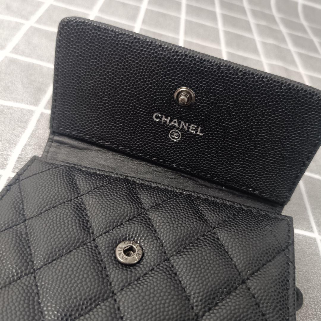 【関税込】 二つ折り財布 - ブラック:シルバー CLASKA（クラスカ）｜小さなお財布 / シルバー - 財布 - 女性