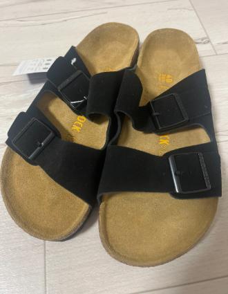 BIRKENSTOCK ブラック コンフォートサンダル 26cm