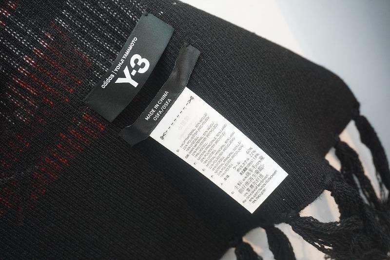 極美品24AW Y-3 ヨウジヤマモト JFA マフラー ストール 1211O▲