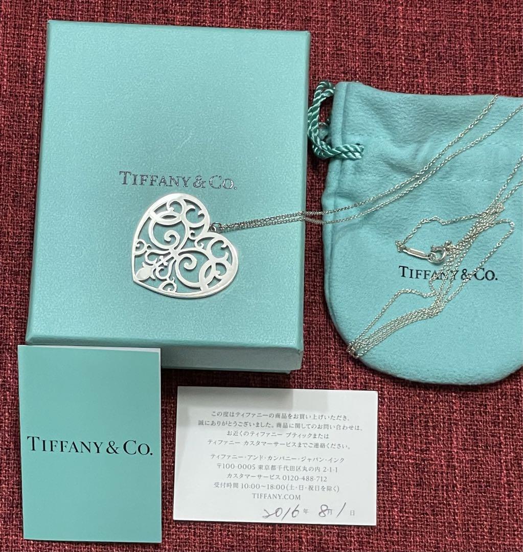 ◆感謝価格◆希少品◆TIFFANY&Co◆エンチャントハートネックレス◆