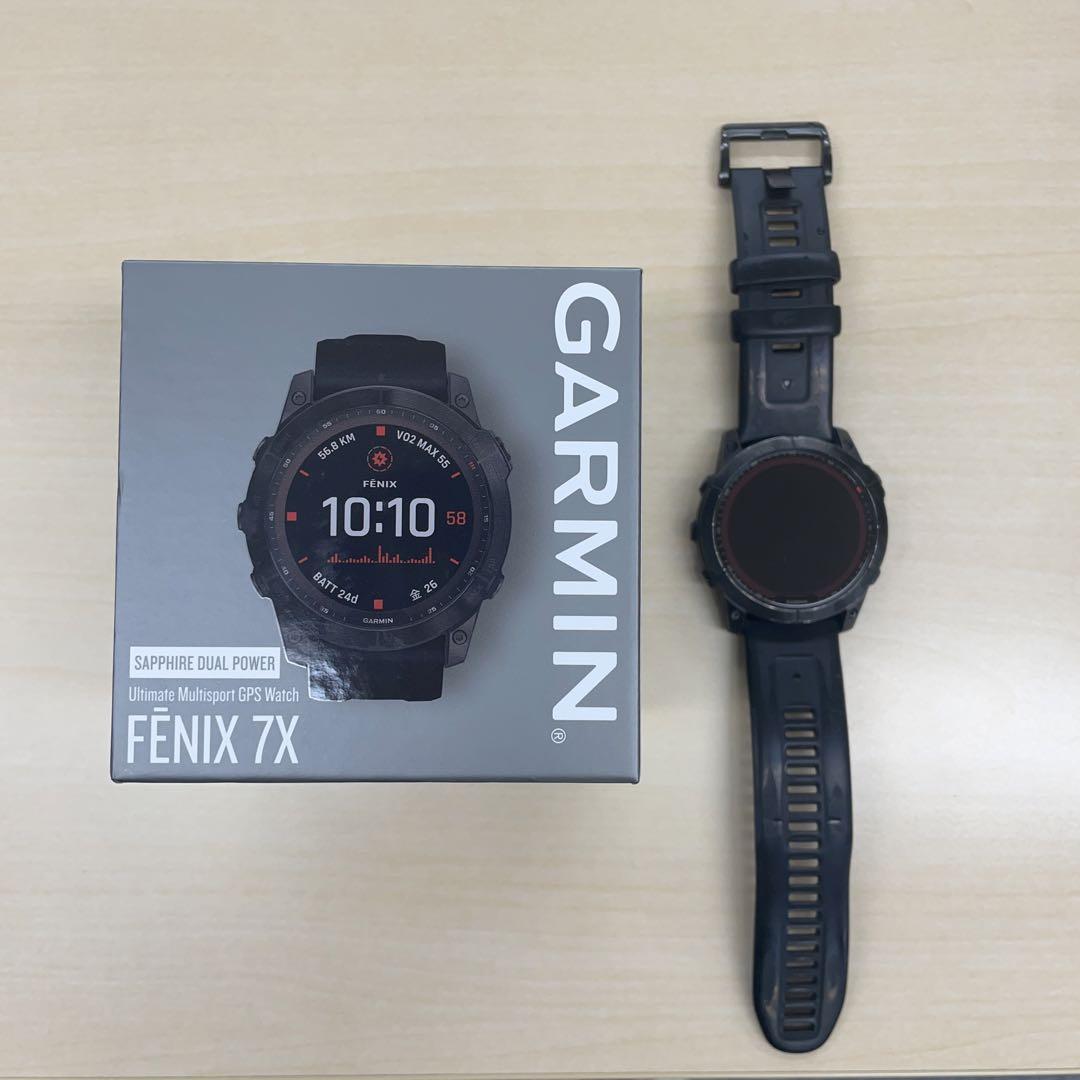 GARMIN FENIX 7X SAPPHIRE DUAL POWER TI … 50,000円